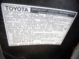 2004 TOYOTA 4RUNNER SPORT EDITION BLACK 4.0 AT 4WD Z20988